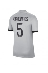 Fotbalové Dres Paris Saint-Germain Marquinhos #5 Venkovní Oblečení 2022-23 Krátký Rukáv